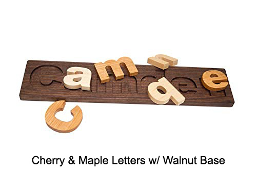 Walnut Board w/ Cherry & Maple Letters