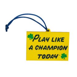 Notre Dame Play Like A Champion Today Ornament