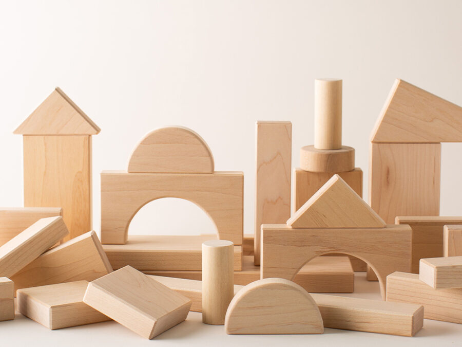 Junior Wooden Blocks Set